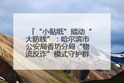 “小贴纸”撬动“大防线”：哈尔滨市公安局香坊分局“物流反诈”模式守护群众“钱袋子”