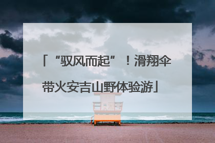 “驭风而起”！滑翔伞带火安吉山野体验游