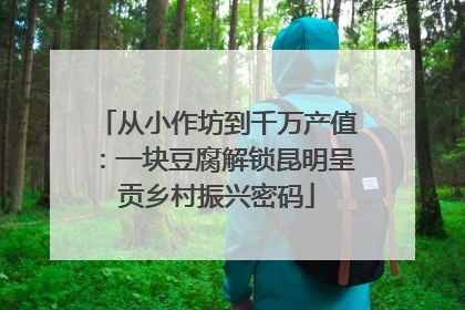 从小作坊到千万产值：一块豆腐解锁昆明呈贡乡村振兴密码