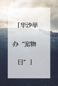 华沙举办“宠物日”