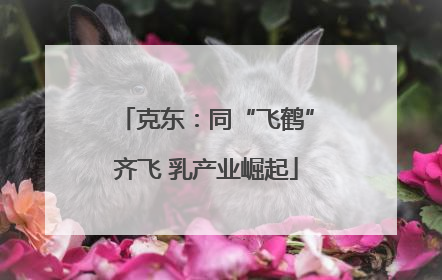 克东：同“飞鹤”齐飞 乳产业崛起