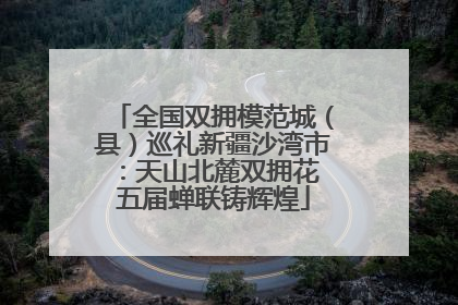 全国双拥模范城（县）巡礼新疆沙湾市：天山北麓双拥花 五届蝉联铸辉煌