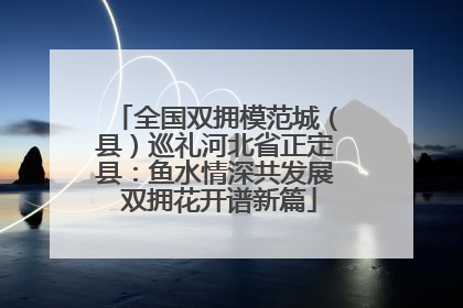 全国双拥模范城（县）巡礼河北省正定县：鱼水情深共发展 双拥花开谱新篇