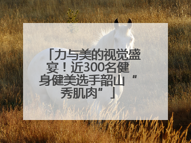 力与美的视觉盛宴！近300名健身健美选手韶山“秀肌肉”