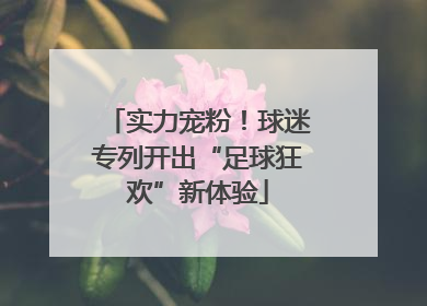 实力宠粉！球迷专列开出“足球狂欢”新体验