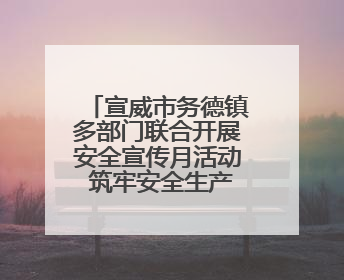 宣威市务德镇多部门联合开展安全宣传月活动 筑牢安全生产人民防线