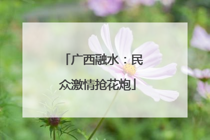 广西融水：民众激情抢花炮