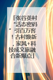 张谷英村“活态密码”引百万客！古村焕新，家风+科技成文旅融合新爆点