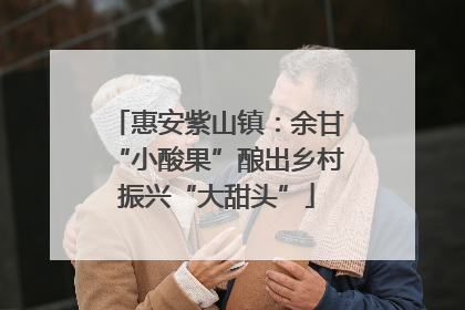 惠安紫山镇：余甘“小酸果”酿出乡村振兴“大甜头”