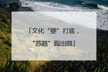 文化“梗”打底，“苏超”踢出圈