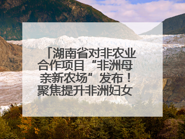 湖南省对非农业合作项目“非洲母亲新农场”发布！聚焦提升非洲妇女能力与家庭福祉
