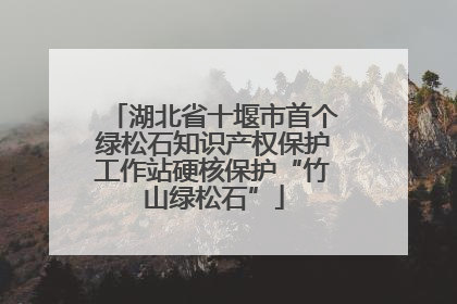 湖北省十堰市首个绿松石知识产权保护工作站硬核保护“竹山绿松石”