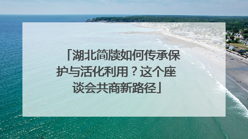 湖北简牍如何传承保护与活化利用？这个座谈会共商新路径