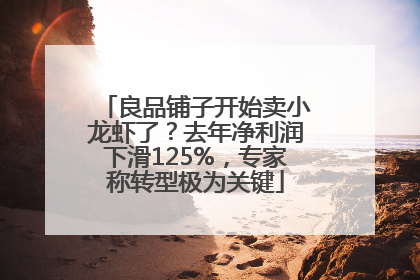 良品铺子开始卖小龙虾了？去年净利润下滑125%，专家称转型极为关键
