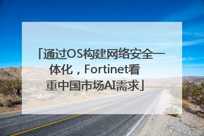 通过OS构建网络安全一体化，Fortinet看重中国市场AI需求