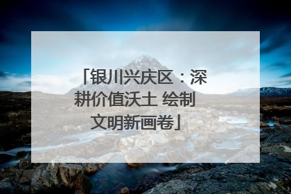 银川兴庆区：深耕价值沃土 绘制文明新画卷