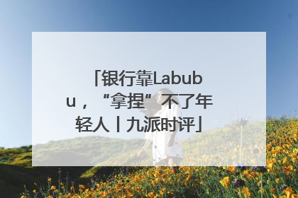 银行靠Labubu，“拿捏”不了年轻人丨九派时评