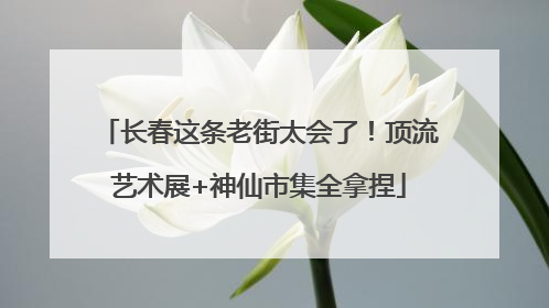 长春这条老街太会了！顶流艺术展+神仙市集全拿捏