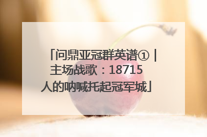 问鼎亚冠群英谱①｜主场战歌：18715人的呐喊托起冠军城