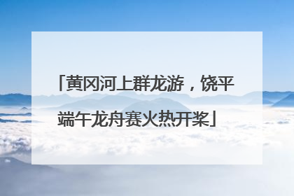 黄冈河上群龙游，饶平端午龙舟赛火热开桨