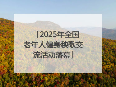 2025年全国老年人健身秧歌交流活动落幕