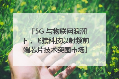 5G 与物联网浪潮下，飞骧科技以射频前端芯片技术突围市场