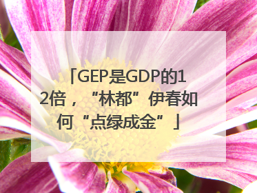 GEP是GDP的12倍，“林都”伊春如何“点绿成金”